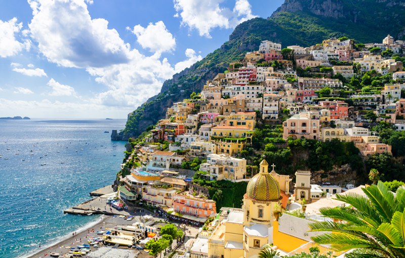 Positano in Italy